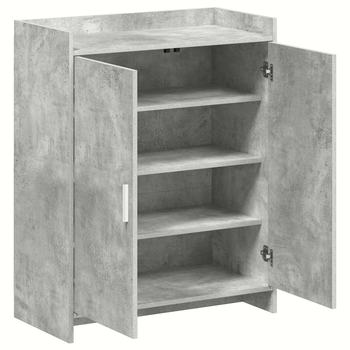 Dulap pentru pantofi Gri Beton 73,5 x 36 x 92 cm Lemn prelucrat WALTI