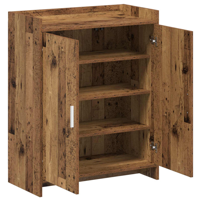 Dulap pentru pantofi cu depozitare Lemn vechi 73,5 x 36 x 92 cm WALTI