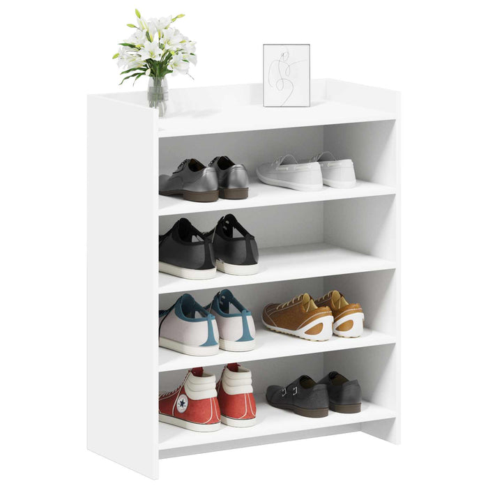Dulap pentru pantofi Alb 73,5 x 36 x 92 cm Lemn prelucrat WALTI