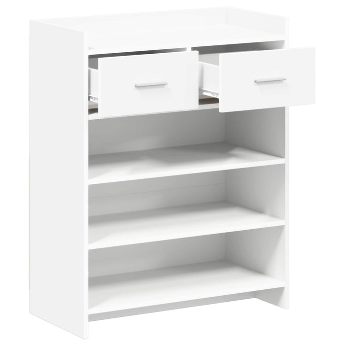 Dulap pentru pantofi Alb 73,5 x 36 x 92 cm Lemn prelucrat WALTI