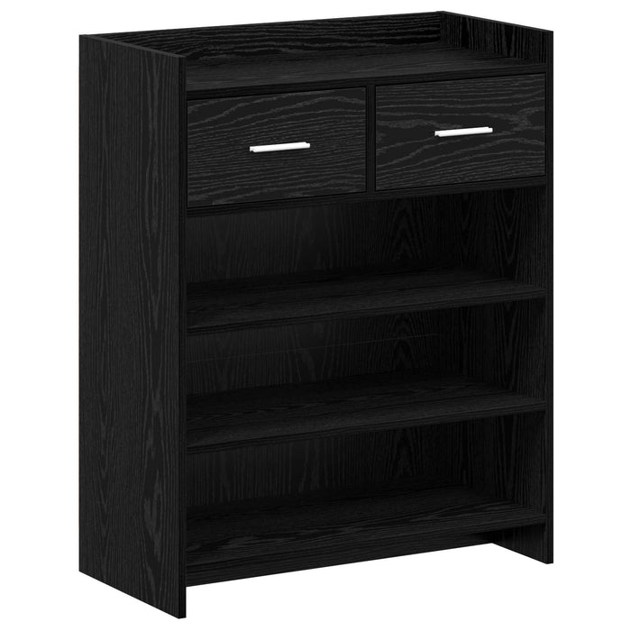 Dulap pentru pantofi cu sertar Stejar Negru 73,5 x 36 x 92 cm WALTI