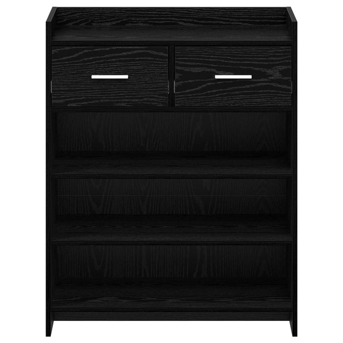 Dulap pentru pantofi cu sertar Stejar Negru 73,5 x 36 x 92 cm WALTI