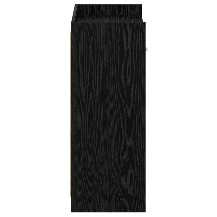 Dulap pentru pantofi cu sertar Stejar Negru 73,5 x 36 x 92 cm WALTI