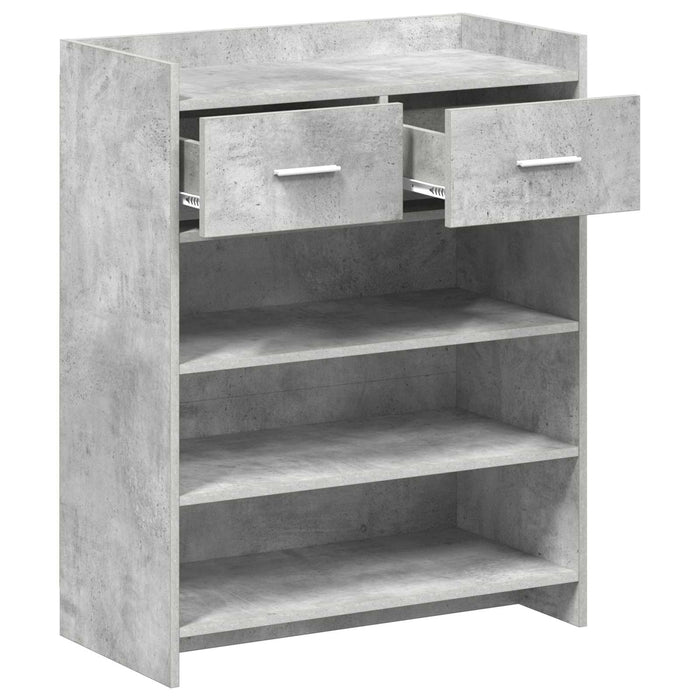 Dulap pentru pantofi Gri Beton 73,5 x 36 x 92 cm Lemn prelucrat WALTI