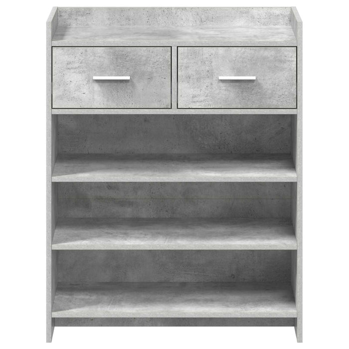 Dulap pentru pantofi Gri Beton 73,5 x 36 x 92 cm Lemn prelucrat WALTI