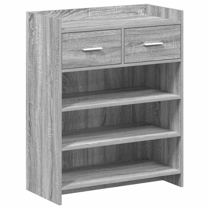 Dulap pentru pantofi cu sertar Sonoma gri 73,5 x 36 x 92 cm WALTI