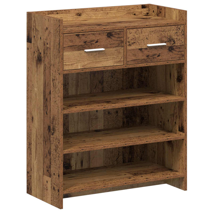 Dulap pentru pantofi cu sertar Lemn vechi 73,5 x 36 x 92 cm WALTI