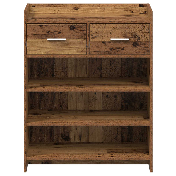 Dulap pentru pantofi cu sertar Lemn vechi 73,5 x 36 x 92 cm WALTI