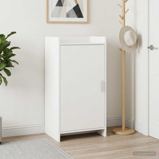 Dulap pentru pantofi cu ușă Alb 48 x 36 x 92 cm Lemn prelucrat - WALTI WALTI