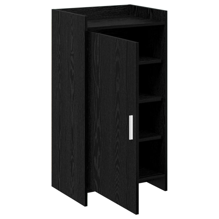 Dulap pentru pantofi cu depozitare Stejar Negru 48 x 36 x 92 cm WALTI