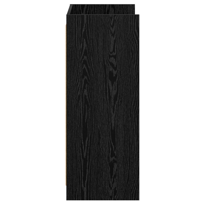 Dulap pentru pantofi cu depozitare Stejar Negru 48 x 36 x 92 cm WALTI