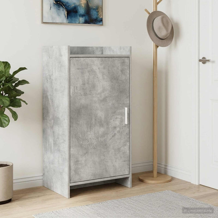 Dulap pentru pantofi Gri Beton 48 x 36 x 92 cm Lemn prelucrat - WALTI WALTI
