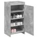 Dulap pentru pantofi Gri Beton 48 x 36 x 92 cm Lemn prelucrat - WALTI WALTI