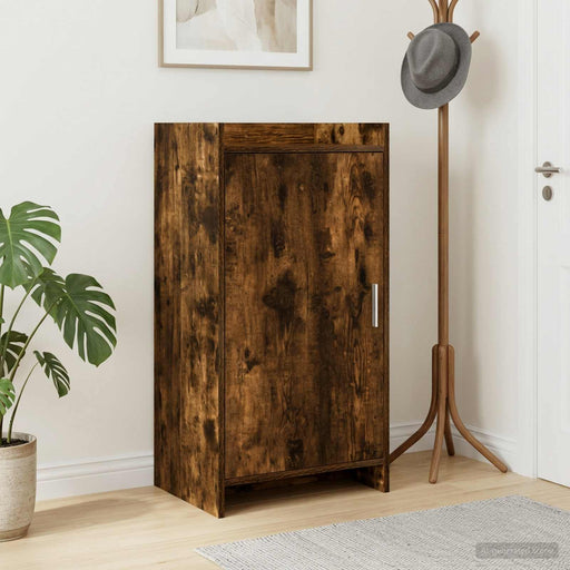 Dulap pentru pantofi cu ușă Stejar fumuriu 48 x 36 x 92 cm - WALTI WALTI
