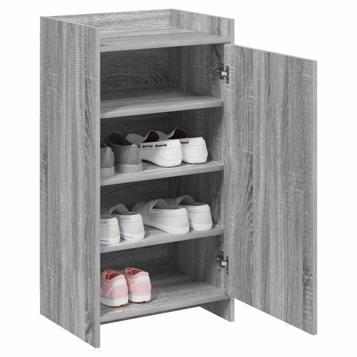 Dulap pentru pantofi Sonoma gri 48 x 36 x 92 cm Lemn prelucrat WALTI