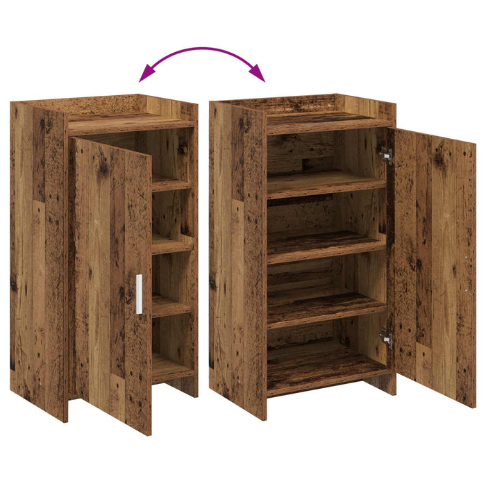 Dulap pentru pantofi Lemn vechi 48 x 36 x 92 cm Lemn prelucrat WALTI