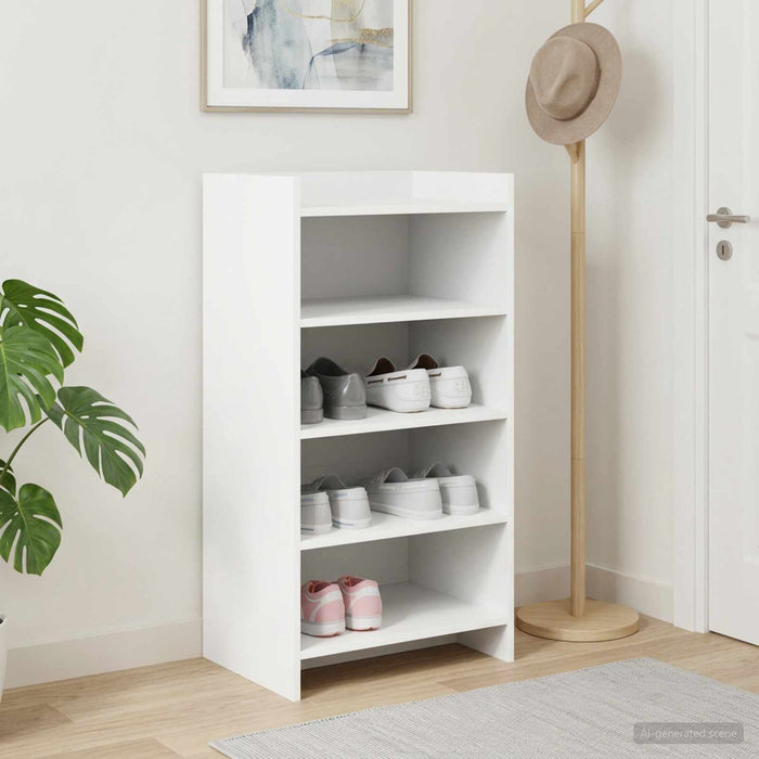 Dulap pentru pantofi Alb 48 x 36 x 92 cm Lemn prelucrat WALTI