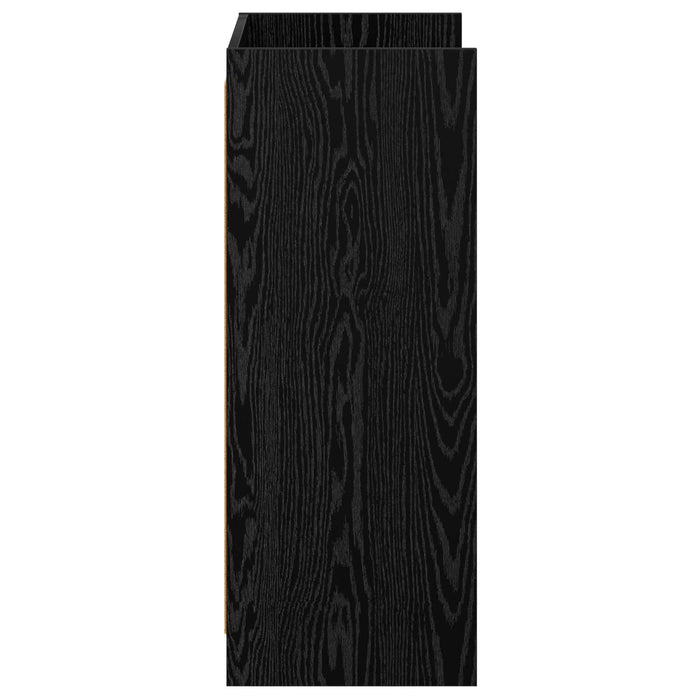 Dulap pentru pantofi cu depozitare Stejar Negru 48 x 36 x 92 cm WALTI