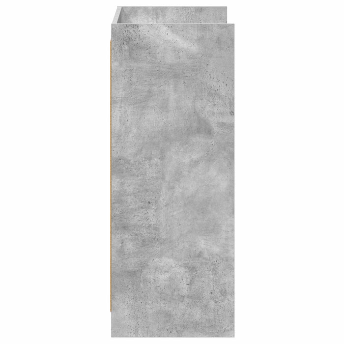 Dulap pentru pantofi Gri Beton 48 x 36 x 92 cm Lemn prelucrat WALTI