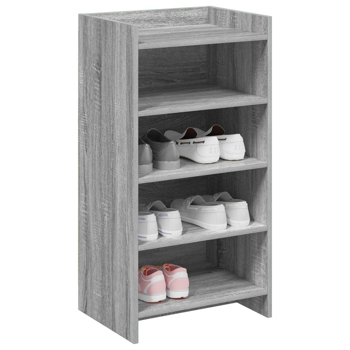 Dulap pentru pantofi Sonoma gri 48 x 36 x 92 cm Lemn prelucrat WALTI