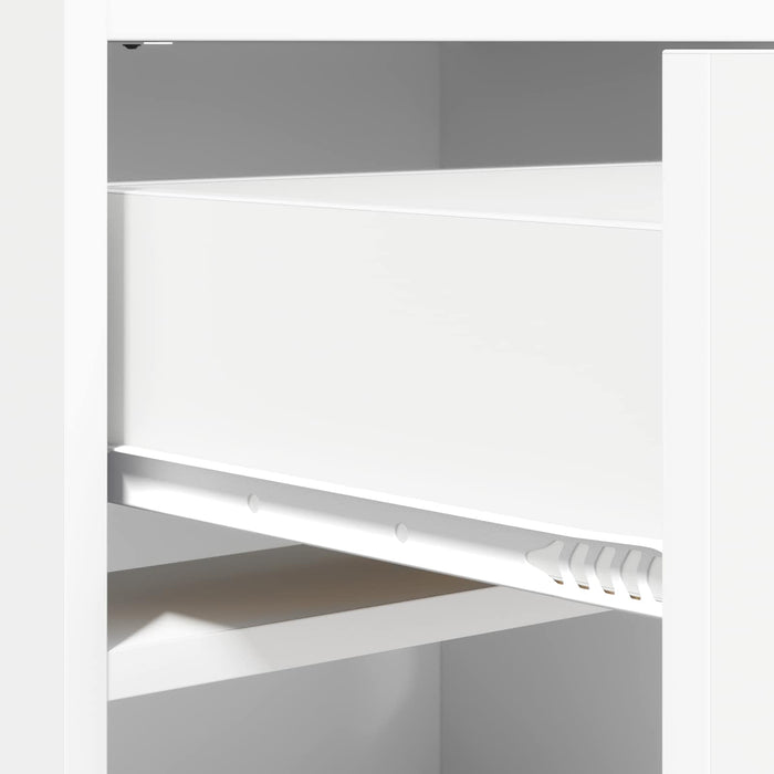 Dulap pentru pantofi Alb 48 x 36 x 92 cm Lemn prelucrat WALTI