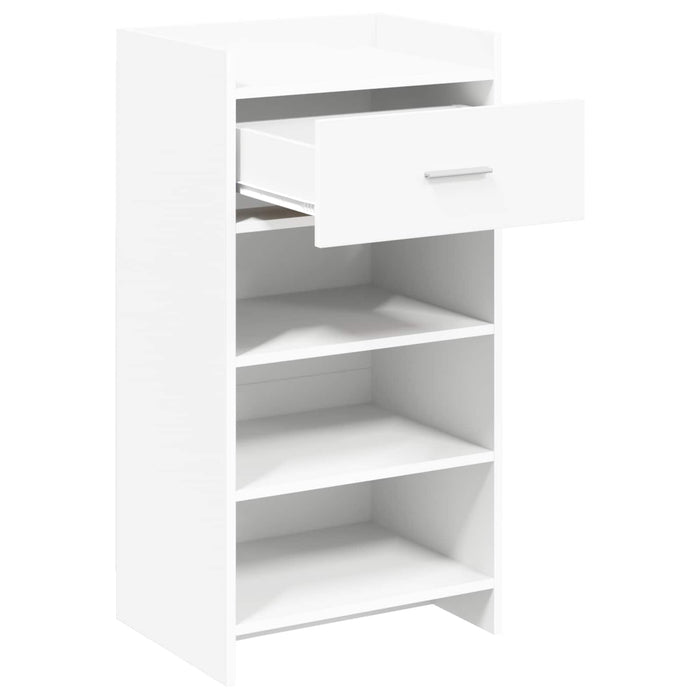 Dulap pentru pantofi Alb 48 x 36 x 92 cm Lemn prelucrat WALTI