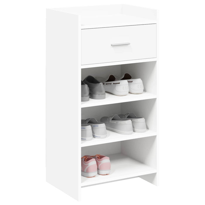 Dulap pentru pantofi Alb 48 x 36 x 92 cm Lemn prelucrat WALTI
