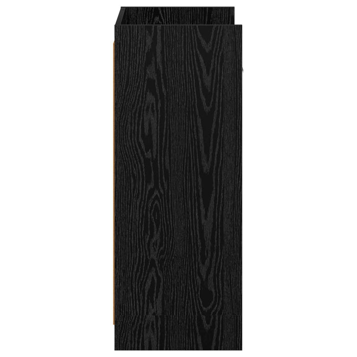 Dulap pentru pantofi cu sertar Stejar Negru 48 x 36 x 92 cm WALTI