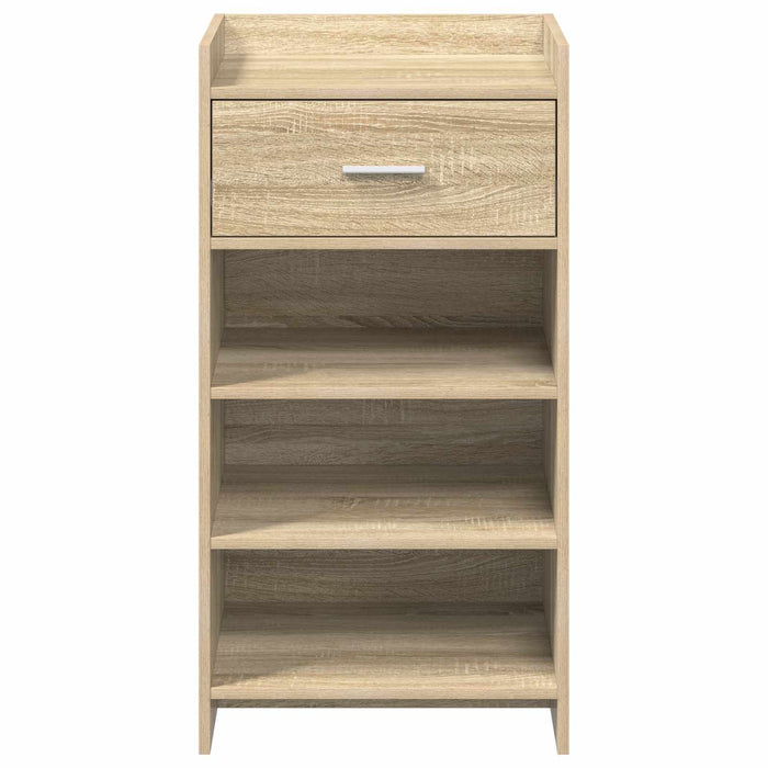 Dulap pentru pantofi cu sertar Stejar Sonoma 48 x 36 x 92 cm WALTI