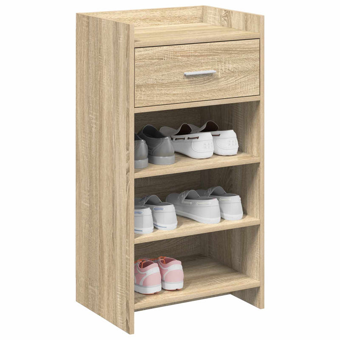 Dulap pentru pantofi cu sertar Stejar Sonoma 48 x 36 x 92 cm WALTI