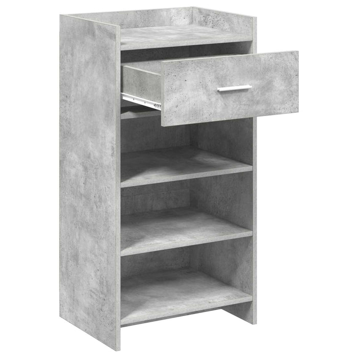 Dulap pentru pantofi Gri Beton 48 x 36 x 92 cm Lemn prelucrat WALTI