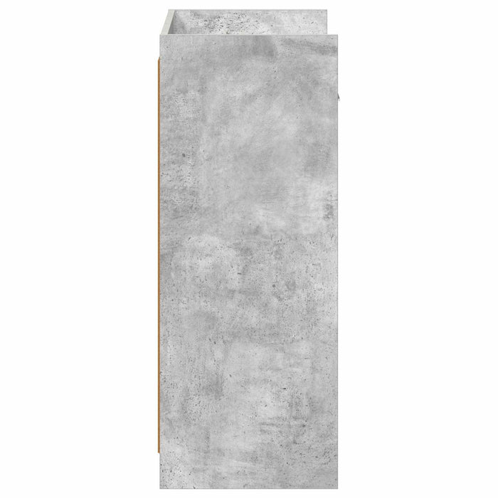 Dulap pentru pantofi Gri Beton 48 x 36 x 92 cm Lemn prelucrat WALTI