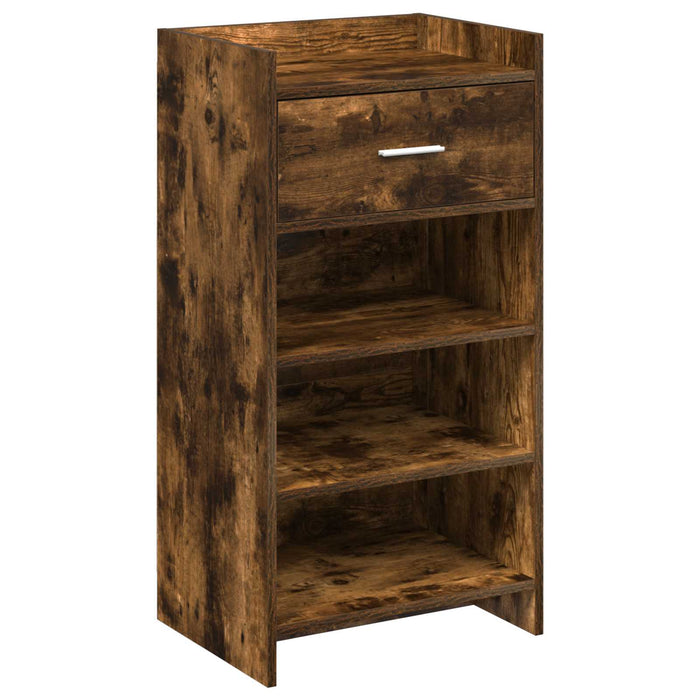 Dulap pentru pantofi cu sertar Stejar fumuriu 48 x 36 x 92 cm WALTI