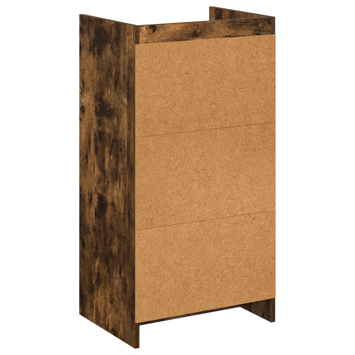 Dulap pentru pantofi cu sertar Stejar fumuriu 48 x 36 x 92 cm WALTI