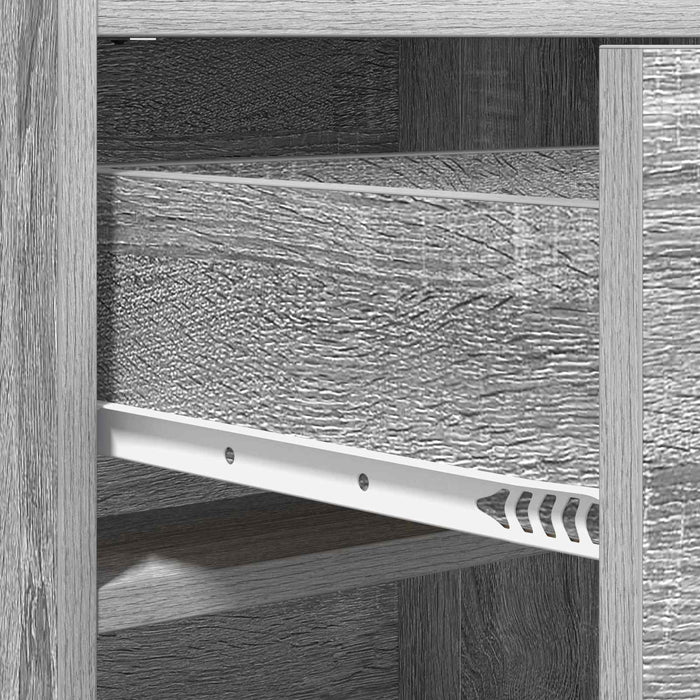 Dulap pentru pantofi Sonoma gri 48 x 36 x 92 cm Lemn prelucrat WALTI