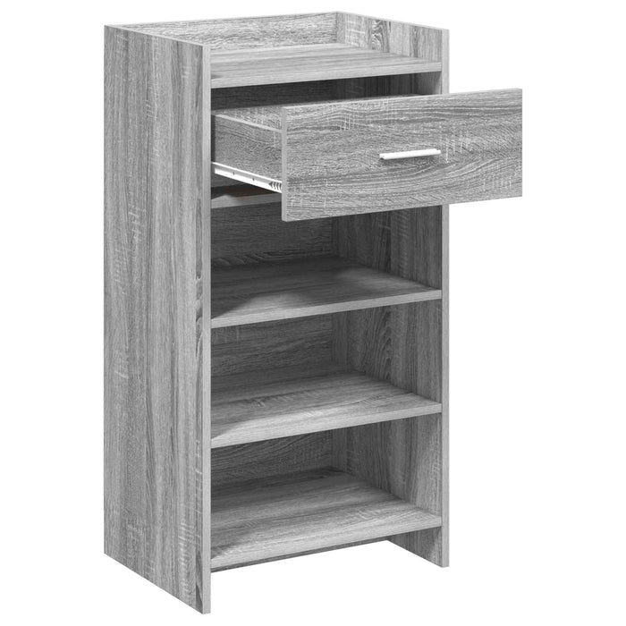 Dulap pentru pantofi Sonoma gri 48 x 36 x 92 cm Lemn prelucrat WALTI