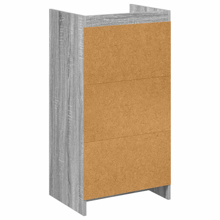 Dulap pentru pantofi Sonoma gri 48 x 36 x 92 cm Lemn prelucrat WALTI