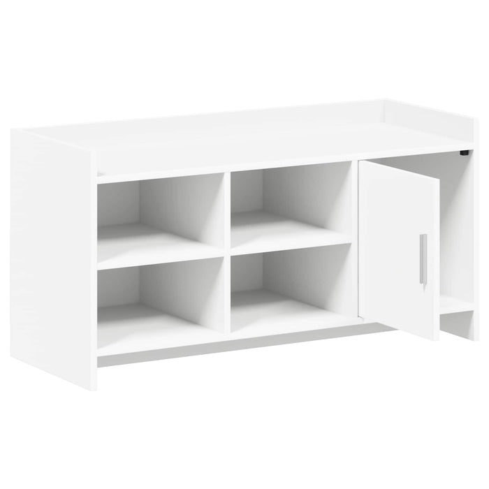 Dulap pentru pantofi Alb 100 x 39,5 x 51 cm Lemn prelucrat WALTI