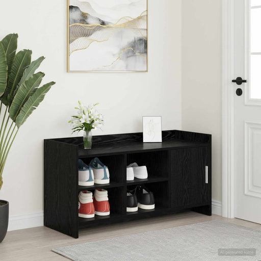Dulap pentru pantofi cu ușă Stejar Negru 100 x 39,5 x 51 cm - WALTI WALTI
