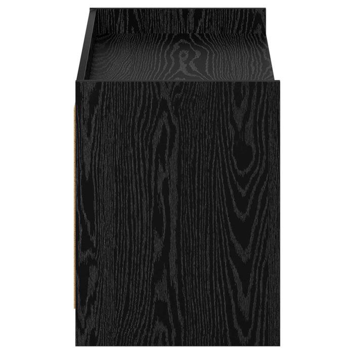 Dulap pentru pantofi cu ușă Stejar Negru 100 x 39,5 x 51 cm WALTI