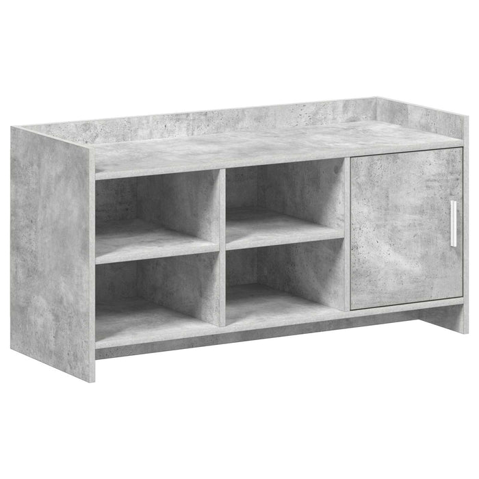 Dulap pentru pantofi cu depozitare Gri Beton 100 x 39,5 x 51 cm WALTI