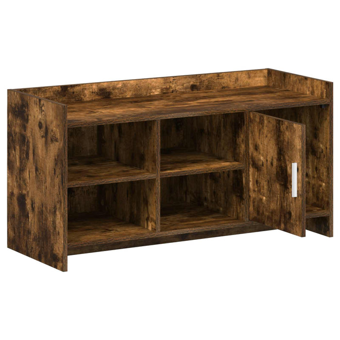 Dulap pentru pantofi cu ușă Stejar fumuriu 100 x 39,5 x 51 cm WALTI