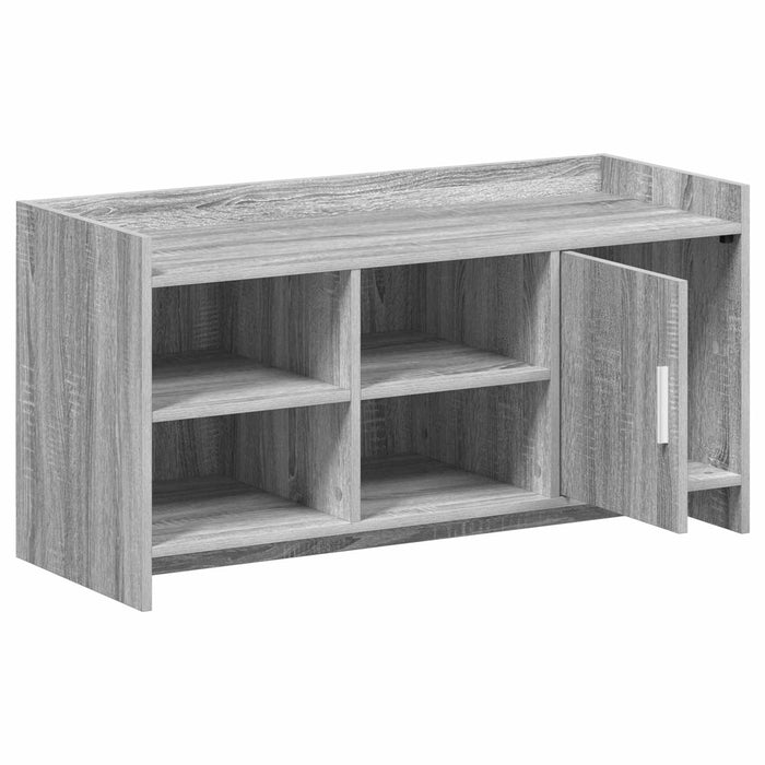 Dulap pentru pantofi cu ușă Sonoma gri 100 x 39,5 x 51 cm WALTI