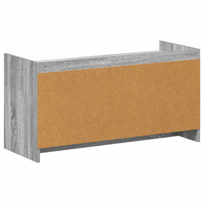Dulap pentru pantofi cu ușă Sonoma gri 100 x 39,5 x 51 cm WALTI