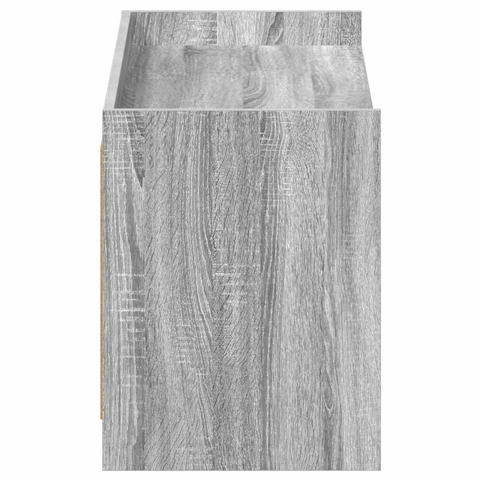 Dulap pentru pantofi cu ușă Sonoma gri 100 x 39,5 x 51 cm WALTI