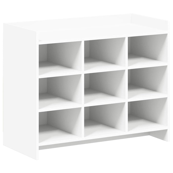 Dulap pentru pantofi Alb 85 x 39,5 x 70 cm Lemn prelucrat WALTI