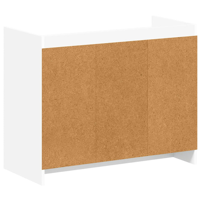 Dulap pentru pantofi Alb 85 x 39,5 x 70 cm Lemn prelucrat WALTI