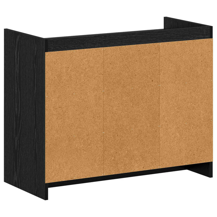 Dulap pentru pantofi Stejar Negru 85 x 39,5 x 70 cm WALTI