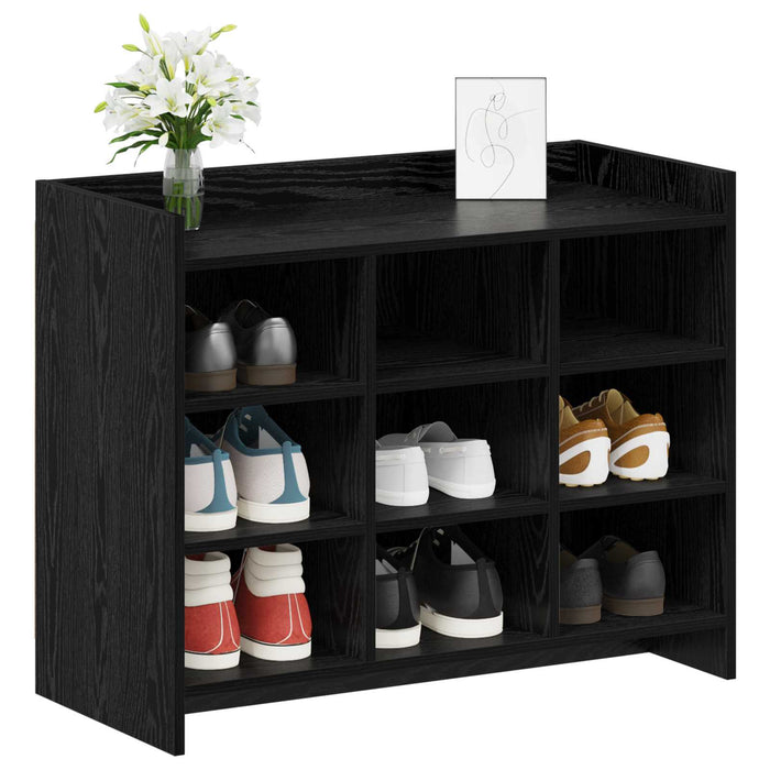 Dulap pentru pantofi Stejar Negru 85 x 39,5 x 70 cm WALTI