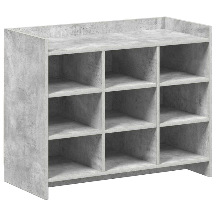 Dulap pentru pantofi Gri Beton 85 x 39,5 x 70 cm Lemn prelucrat WALTI